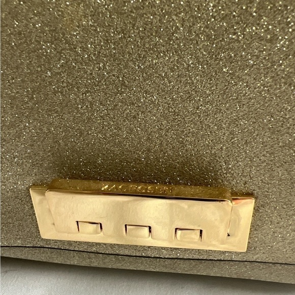 ZAC ZAC POSEN EARTHA MINI
GLITTERED CHAIN CROSSBODY BAG IN Gold - Picture 5 of 7